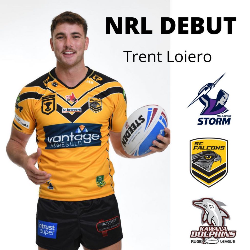 Congratulations Trent Loiero - NRL Debut with the Storm!