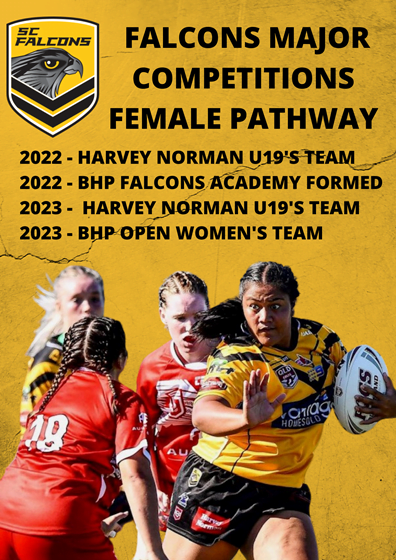 Falcons Major Competitions Female Pathway