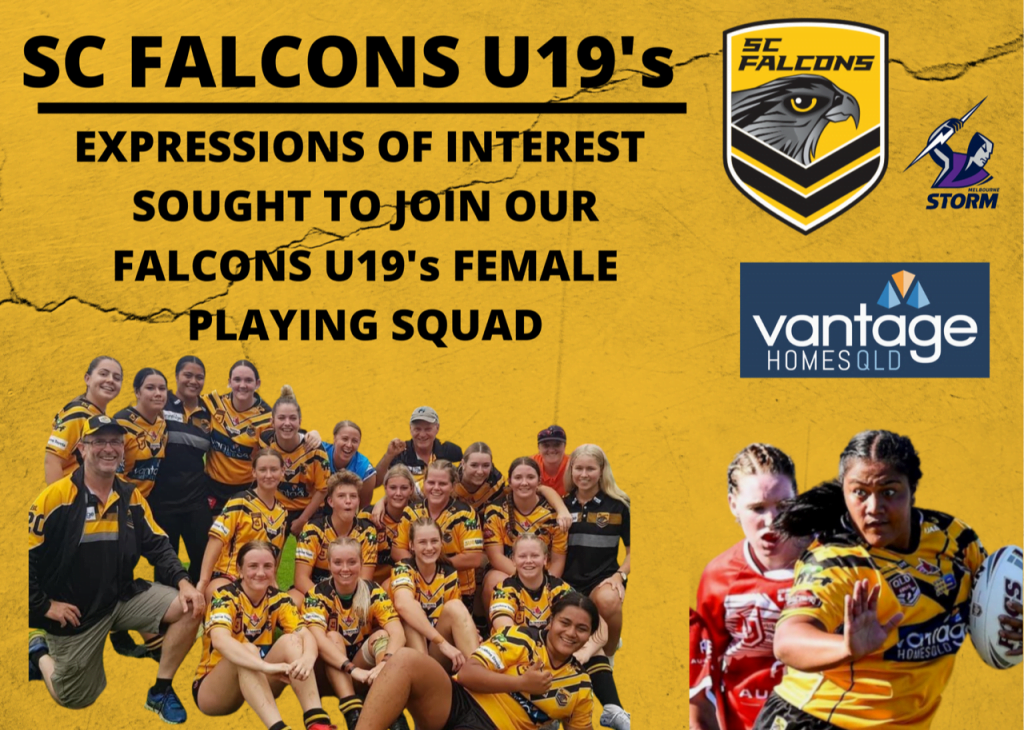 Expression of Interest in the Falcons Under 19 Female Playing Squad