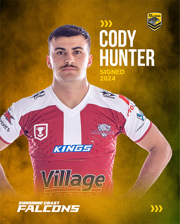 Cody Hunter Signs for 2024