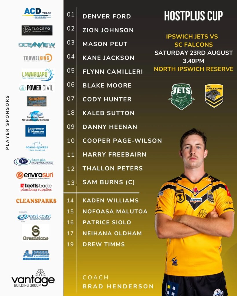 Hostplus Cup Round 22 - Falcons 30 - Ipswich Jets 12