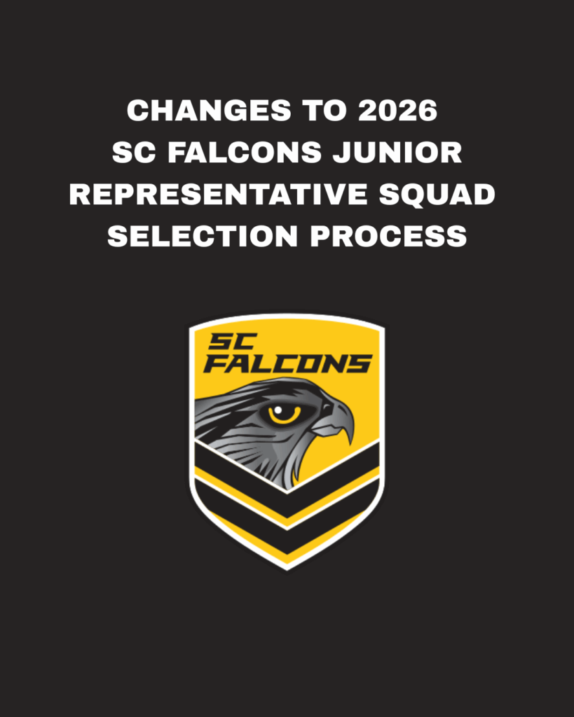 Changes to SC Falcons junior representative selection process
