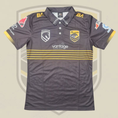 2026 Polos - yellow stripes